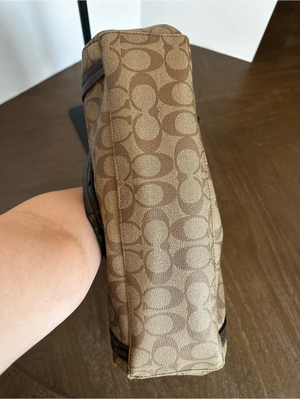 COACH Peyton Signature Pocket Tote